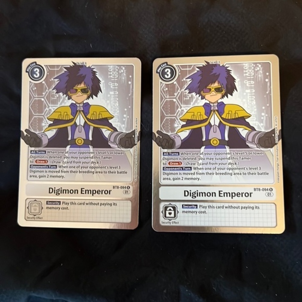 DIGIMON Emperor - 2 copies